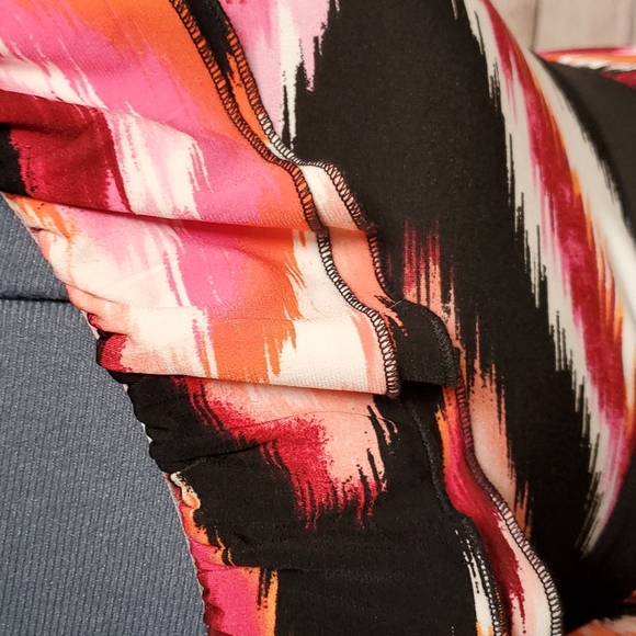 Summer Dress One Shoulder Dress by Wrapper Stretchy Flowy - Picture 6 of 11